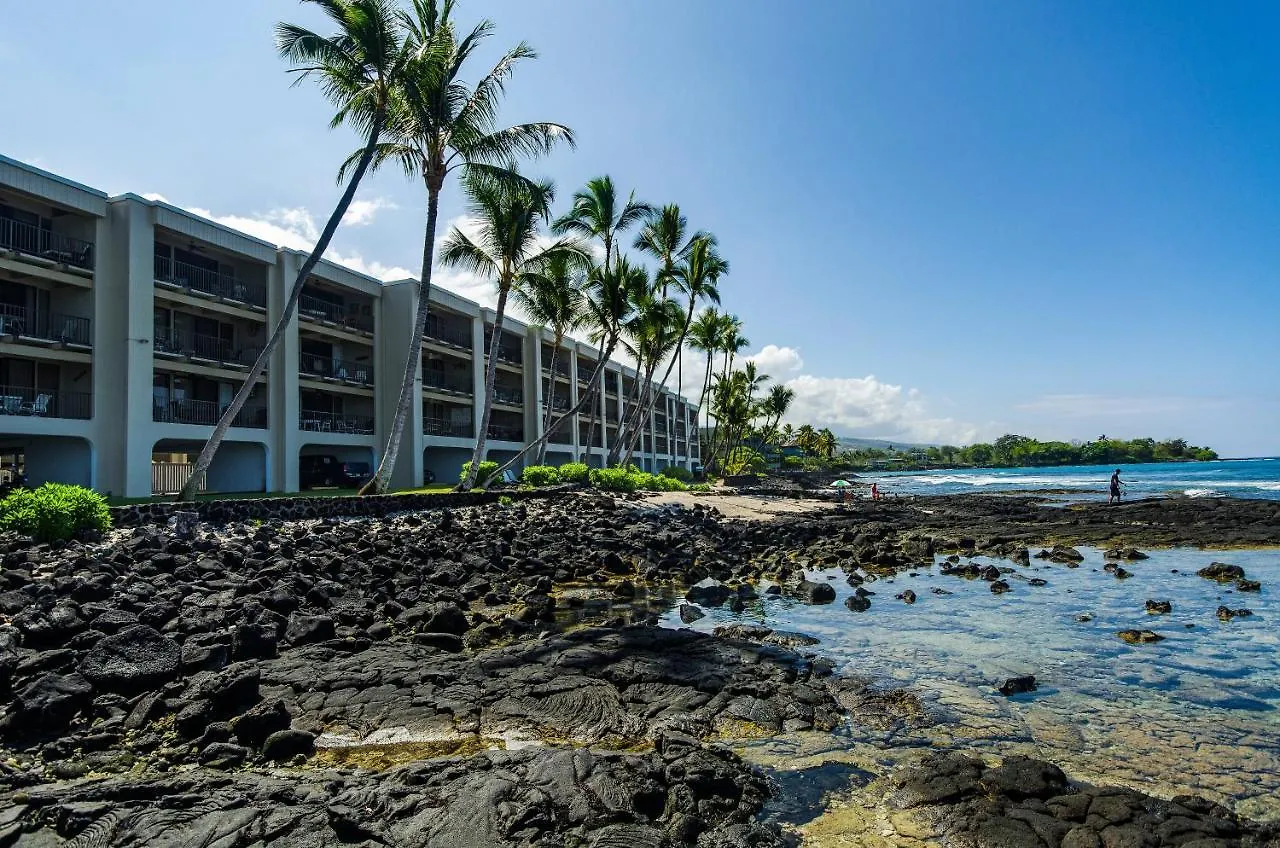 Lägenhetshotell Oceanfront Luxury Condo Kailua-Kona